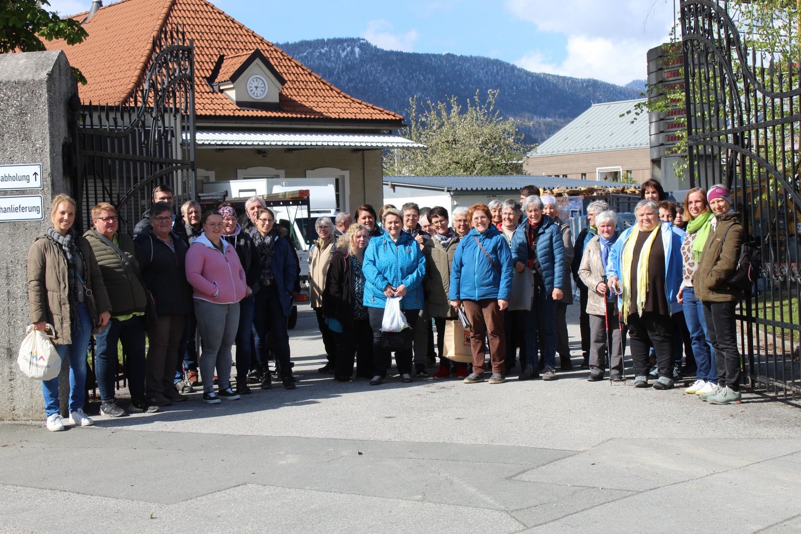 Gruppenfoto Exkursion Zugspitz Region