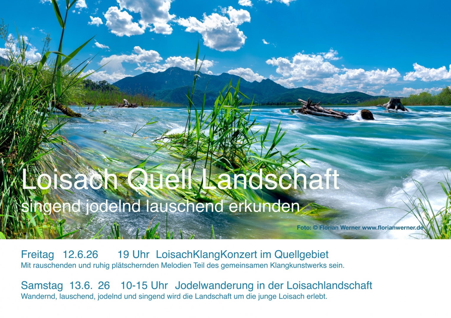 Loisach Quell Landschaft
